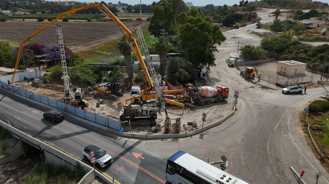 צומת אמפי שוני (צילום: קבוצת דרייב)
