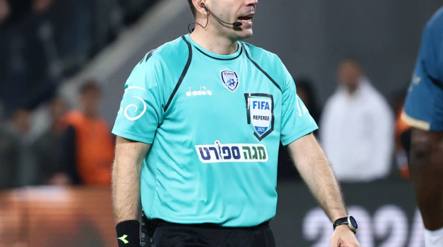 אוראל גרינפלד, שופט כדורגל (צילום: דני מרון)