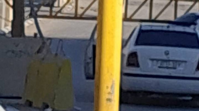 פיגוע ירי במעבר ריחן (צילום: תיעוד ברשתות החברתיות שימוש לפי סעיף 27 א)