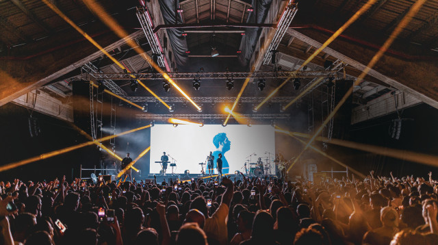 טרמינל ההופעות נמל חיפה  (צילום: אריאל עפרון)