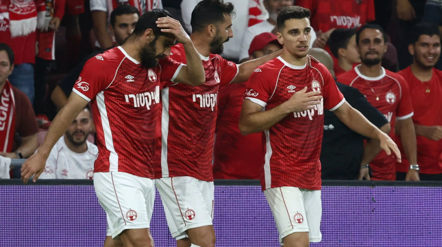 אלון תורג'מן, דן ביטון, רועי גורדנה, הפועל באר שבע (צילום: דני מרון)