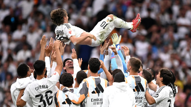 לוקה מודריץ', ריאל מדריד (צילום: GettyImages)