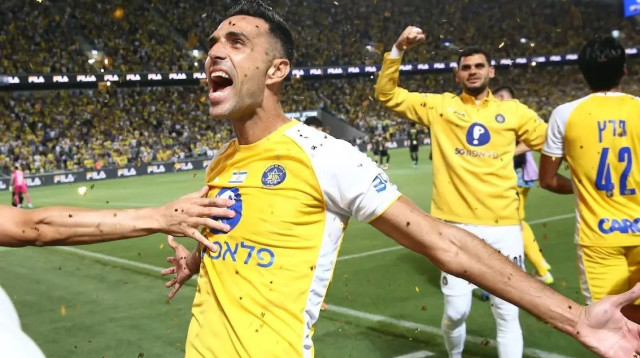 שחקן מכבי תל אביב ערן זהבי (צילום: אודי ציטיאט)