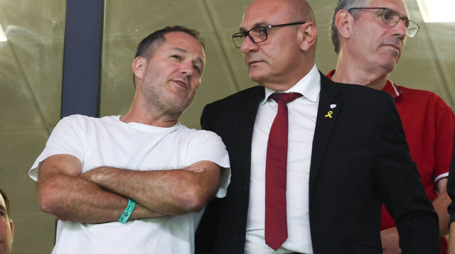 שינו זוארץ, יו"ר ההתאחדות לכדורגל (צילום: דני מרון)