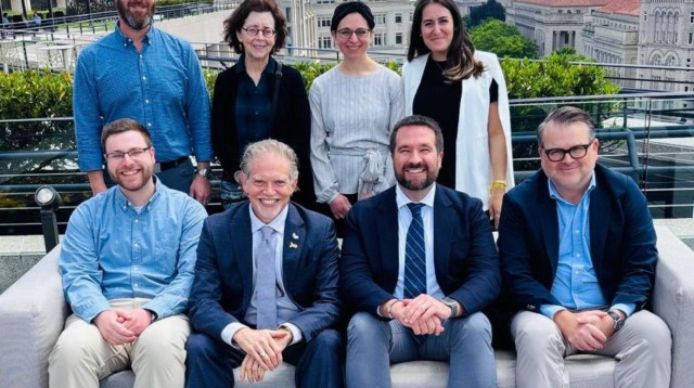 צוות יחסי הקהילה של הפדרציות היהודיות של צפון אמריקה לפגישות בוושינגטון הבירה (צילום: JFNA)