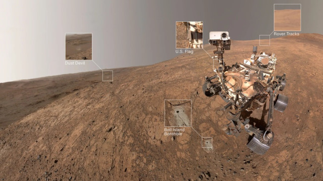 כוכב מאדים. האם יימצאו בו חיים? (צילום: נאס"א)