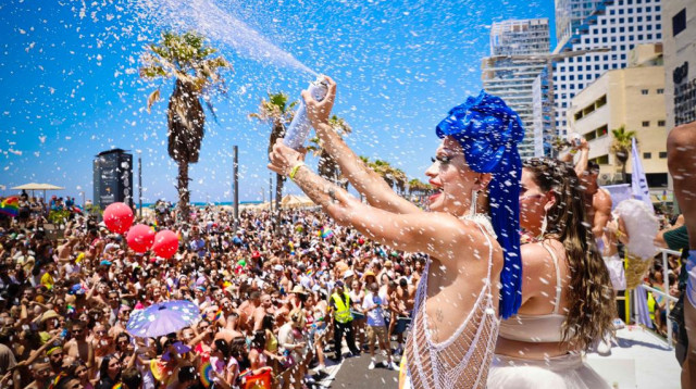 שוויון. חופש. אהבה. מצעד הגאווה (צילום: גיא יחיאלי)