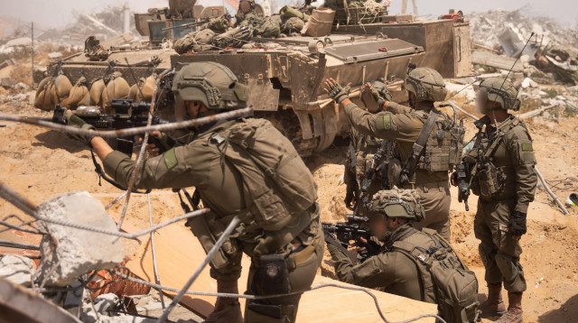 פעילות כוחות צה"ל ברצועת עזה. מבצע "מרכבות גדעון" (צילום: דובר צה"ל)