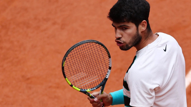 הטניסאי הספרדי קרלוס אלקראס (צילום: רויטרס)