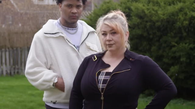 טניה וז׳וזה, זוג עם הפרש גילאים של 18 שנים (צילום: צילום מסך מתוך יוטיוב)