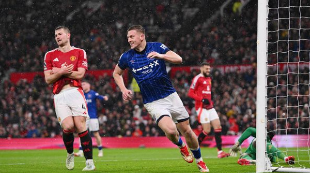 דלאפ חוגג נגד יונייטד (צילום: Copa)