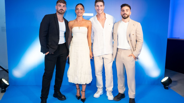 יוגב, עומר שחר ויותם (צילום: גדי סיארה)