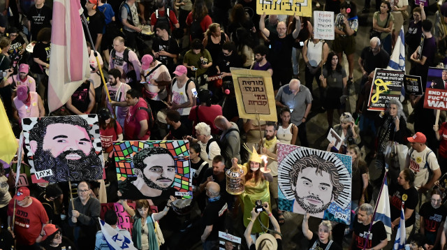 הפגנה לשחרור חטופים (צילום: תומר נויברג, פלאש 90)