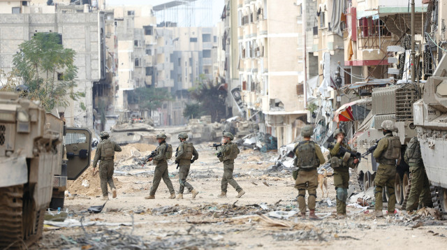 חיילי צה"ל בעזה - מלחמת חרבות ברזל (צילום: רויטרס)