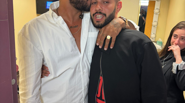 איתי לוי עם אליה כהן (צילום: יחצ)