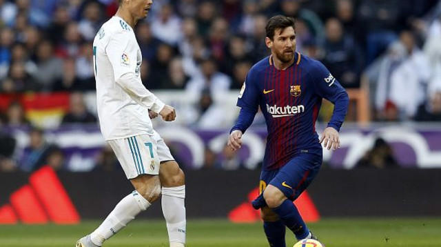 ליאו מסי, כריסטיאנו רונאלדו (צילום: Angel Martinez - Real Madrid / Contributor)