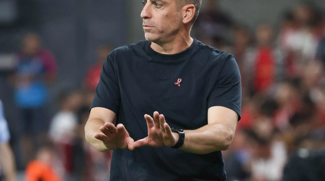 רן קוז'וך, מאמן הפועל באר שבע (צילום: דני מרון)