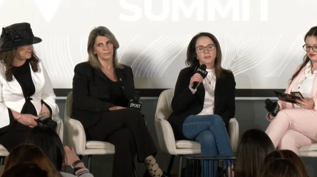 מתוך כנס "מנהיגות נשית" של ג'רוזלם פוסט (צילום: צילום מסך יוטיוב)