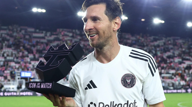 ליאונל מסי, אינטר מיאמי (צילום: GettyImages, Megan Briggs)