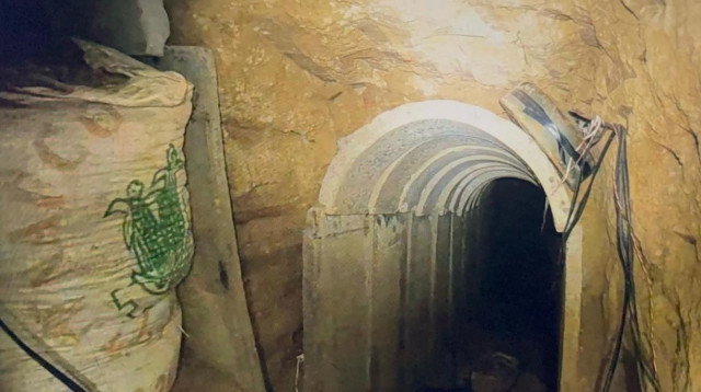 הפירים הממולכדים שאותרו על-ידי הכוחות בדרום רצועת עזה: (צילום: דובר צה"ל)