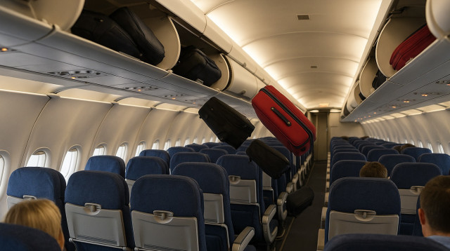 מטוס נוסעים מקפץ (צילום: מעריב)