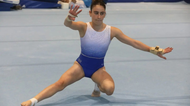 יהלי שושני מתעמלת ישראלית (צילום: שלומי גבאי)