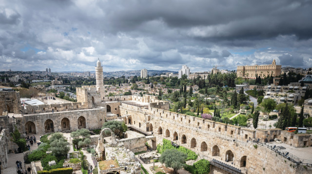 נוף ירושלים (צילום: חיים גולדברג פלאש 90)