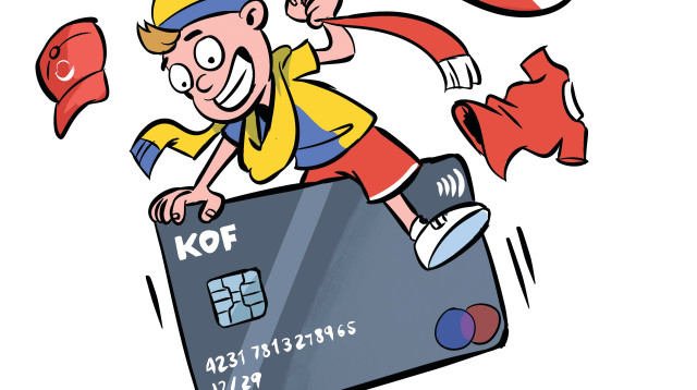 הילד בחנות של הפועל: "רק דבר אחד" (צילום: איור: איציק סמוכה)