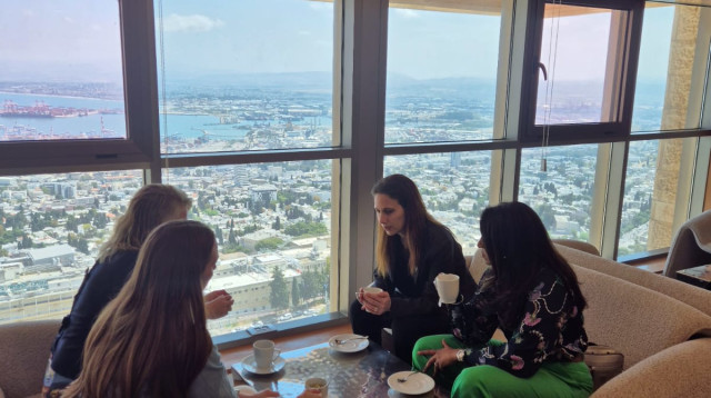 משלחת של נשים בכירות מארה"ב וארגנטינה (צילום: יחצ)