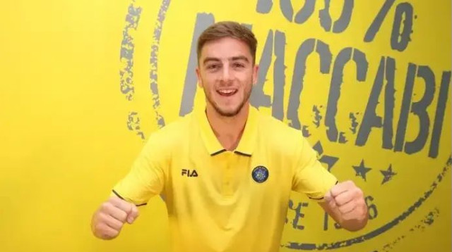 וולקאם שני הקיץ. בן הרוש (צילום: אתר רשמי, מתוך האתר הרשמי של מכבי תל אביב)