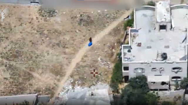 חיסול מחבלים ברצועת עזה (צילום: דובר צה"ל)