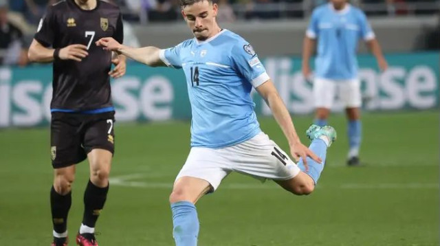 לפני שלוש שנים ליידנר כבר הפך לשחקן הרכב קבוע בנבחרת ישראל (צילום: ברני ארדוב)