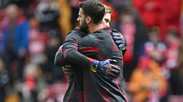 אליסון וקוויבין קלהר, שוערי ליברפול (צילום: Gettyimages)