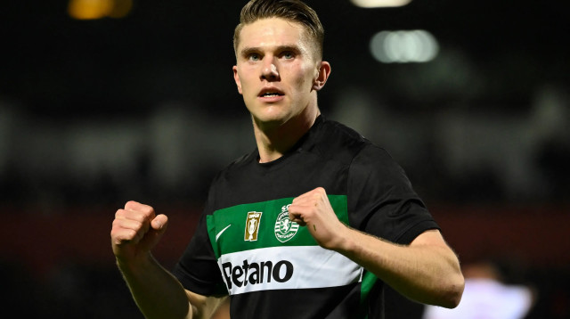 ויקטור גיוקרש שחקן ספורטינג ליסבון (צילום: GettyImages)