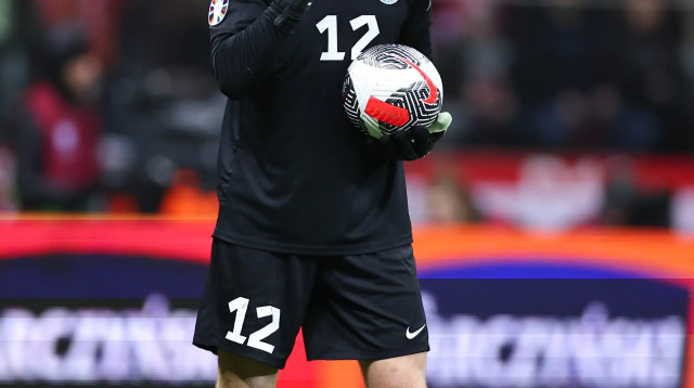 שוער נבחרת אסטוניה, קרל היין (צילום: GettyImages, Robbie Jay Barratt - AMA)