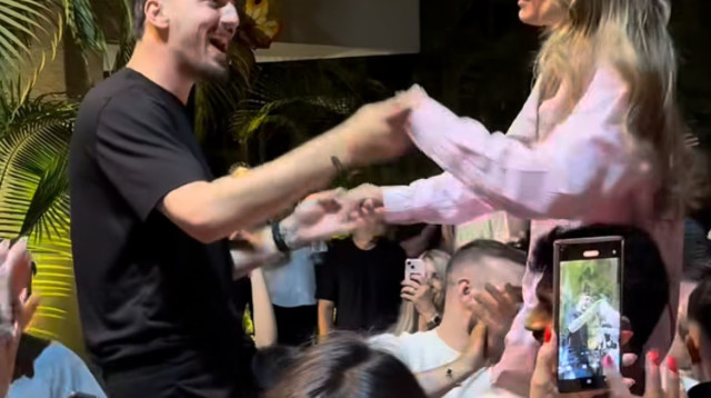 ירדן שועה, אור זוארץ. מברוק! (צילום: מסך אינסטגרם)