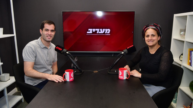 יקי אדמקר ואיילה בן גביר (צילום: אבשלום ששוני)