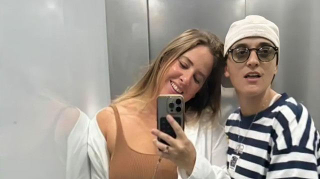 אמילי דמארי ודניאל עמית (צילום: רשתות חברתיות,שימוש לפי סעיף 27א')