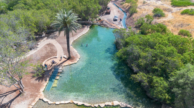 עין שוקק (צילום: שאהין זועבי, רשות ניקוז ונחלים דרומי)