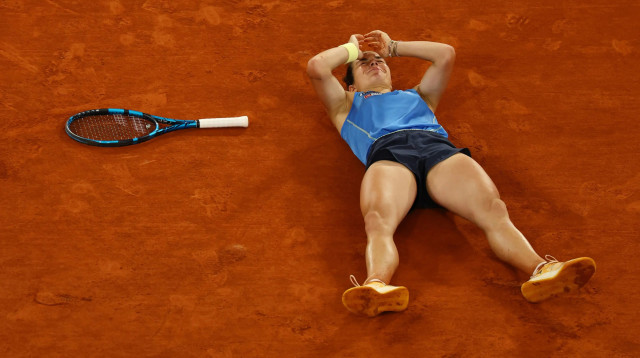 הטניסאית הצרפתיה לואיס בואסון (צילום: רויטרס)