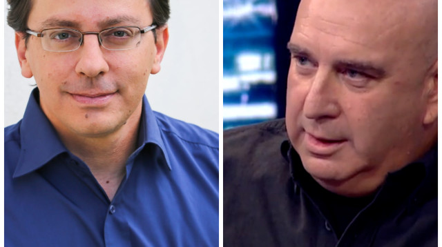 ניר דבורי, נדב איל (צילום: יחצ,באדיבות קשת 12)