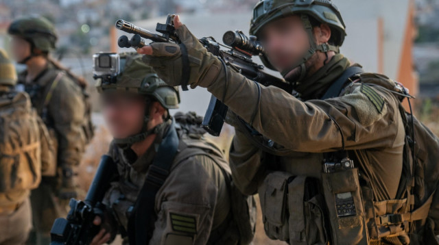 פעילות כוחות צה"ל בטמון שבחטיבת מנשה (צילום: דובר צה"ל)