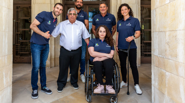 בזן תומכת בפרויקט שיקום פצועי מלחמה ובספורטאים פראלימפיים (צילום: שגיא מורן)