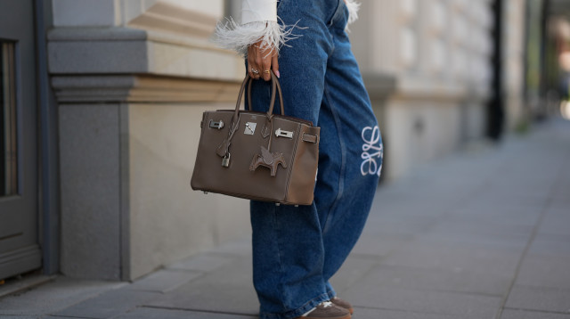 תיק בירקין של הרמס (צילום: Moritz Scholz/Getty Images)