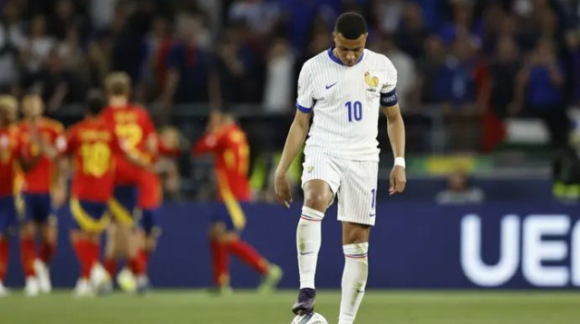 ערב לא פשוט. אמבפה (צילום: GettyImages)