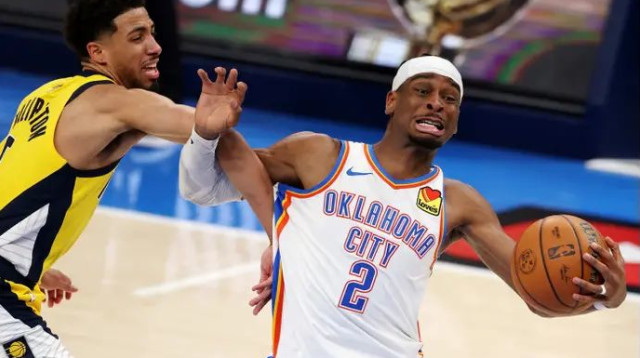 הת'אנדר למדו את הלקח? גילג'ס אלכסנדר מול הליברטון (צילום: GettyImages, William Purnell)