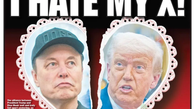 שער הניו יורק פוסט בבוקר יום שישי 06.06.25 (צילום: ניו יורק פוסט)