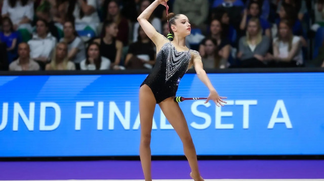 המעמלת הישראלית דניאלה מוניץ (צילום: אתר רשמי, Ulrich Fassbender, באדיבות איגוד ההתעמלו)