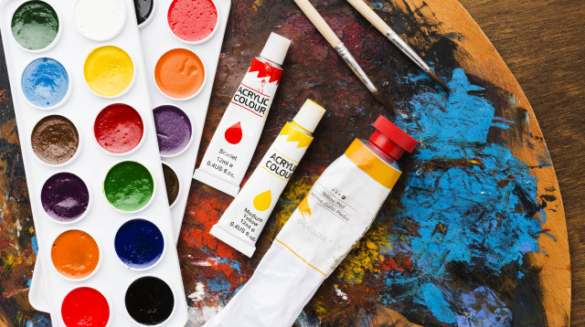 צבע, פלטת צבעים (צילום: אינגאימג')