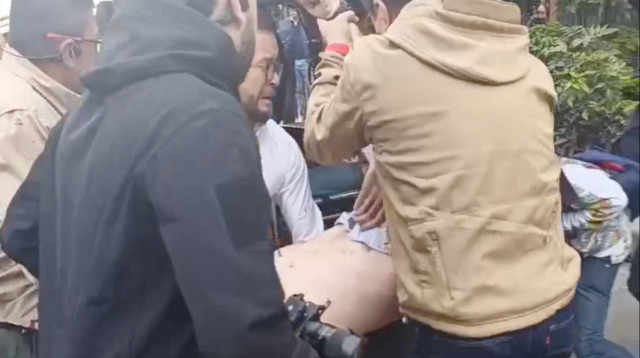 ניסיון התנקשות במיגל אוריבה (צילום: רויטרס)